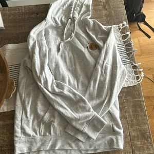 Vans sweat-shirt grey hoodie